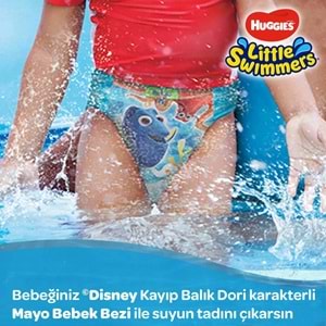 Huggıes Little Swımmers Mayo Bebek Bezi 3-4 Beden 7-15 KG 24 Adet 2PK*12