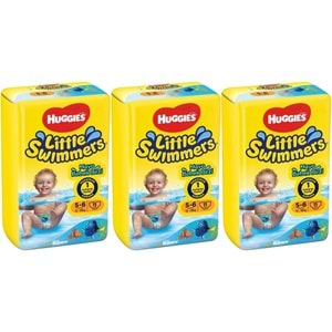 HuGGıes Little Swımmers Mayo Bebek Bezi Beden :5-6 12-18 KG 33 Adet 3PK*11