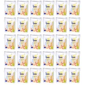 İpek Bebek Temizleme Pamuğu 1800 Adet (30Pk*60) 1 Koli