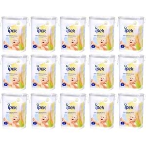 İpek Bebek Temizleme Pamuğu 900 Adet (15Pk*60)