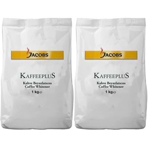 Jacobs Kaffeeplus Kahve Beyazlatıcısı / Süt Tozu 1KG (2 Li Set)