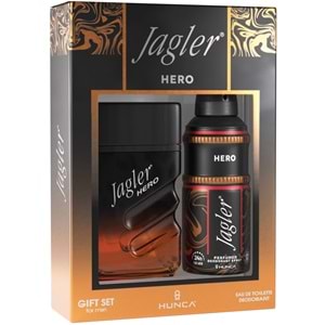 Jagler Parfüm Seti (Karma Set) Kadın 60ML Classic + Deodorant / Erkek 90ML Hero + Deodorant