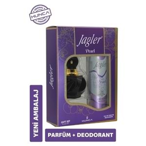 Jagler Parfüm Seti (Karma Set) Kadın 60ML Pearl + Deodorant / Erkek 90ML Hero + Deodorant