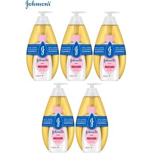 Johnsons Baby Bebek Şampuanı Klasik 750Ml+Bebek Yağı 200Ml (5 Li Set)