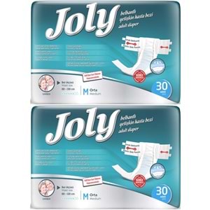 Joly Yetişkin Bezi Bel Bantlı M - Orta - Medium 60 Adet