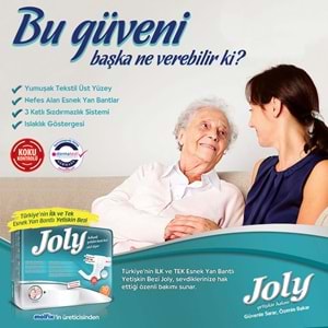 Joly Yetişkin Bezi Bel Bantlı M - Orta - Medium 60 Adet