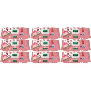 Komili Islak Havlu Mendil 90 Yaprak Gül Kokulu (9 Lu Set) Pratik Kapaklı (810 Yaprak)