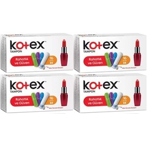 Kotex Tampon Mini 64 Lü Set (4PK*16)