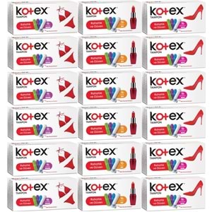 Kotex Tampon Süper - Mini - Normal 288 Li Karma Set (18PK*16)