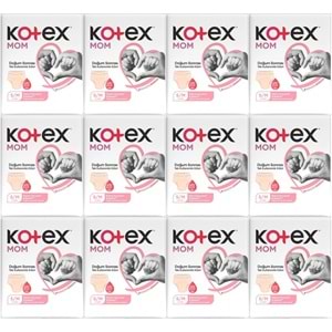 Kotex Mom Lohusa Külodu - Külot Bez S - Small - Küçük / M - Medium - Orta 96 Lı Set (12PK*8)
