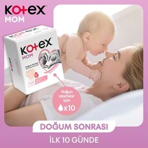 Kotex Mom Lohusa Külodu - Külot Bez L - Large - Büyük / XL - Extra Large - 96 Lı Set (12PK*8)