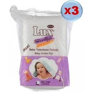 Lux Bebek Temizleme Pamuğu 180 Adet (3Pk*60)
