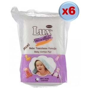 Lux Bebek Temizleme Pamuğu 360 Adet (6Pk*60)