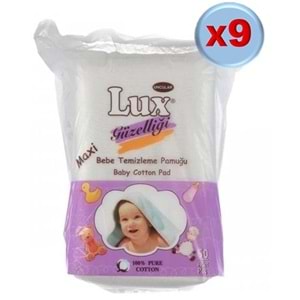 Lux Bebek Temizleme Pamuğu 540 Adet (9Pk*60)
