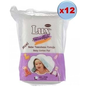 Lux Bebek Temizleme Pamuğu 720 Adet (12Pk*60)