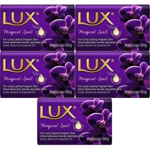 Lux Sabun 80GR Magicial Spell (Sihirli Tılsım) (5 Li Set)