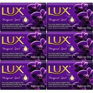 Lux Sabun 80GR Magicial Spell (Sihirli Tılsım) (6 Lı Set)