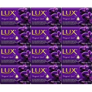 Lux Sabun 80GR Magicial Spell (Sihirli Tılsım) (12 Li Set)