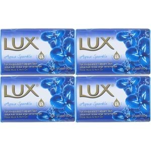 Lux Sabun 80GR Aqua Sparkle (Su Gibi Işıltı) (4 Lü Set)