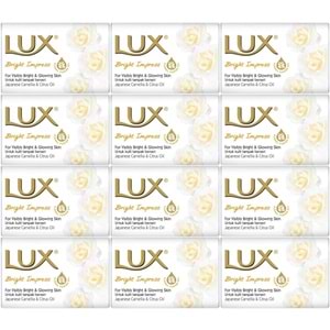 Lux Sabun 80GR Bright Impress (Etkileyici Parlaklık) (12 Li Set)