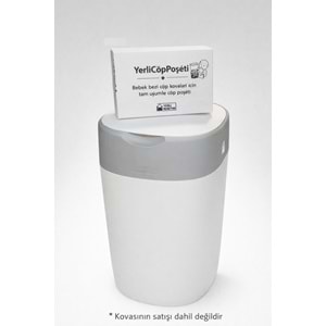 Mandaş Tommee Tippee Twist & Click Çöp Poşeti Tam Uyumlu Yerli (3 Lü Yedek Set) KOVASIZ (3 Lü Set)