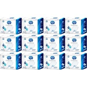 Mavi Beyaz Yetişkin Alt Açma Yatak Koruyucu Örtü 60*90CM 360 Adet (12PK*30) Kaydırmaz Bantlı