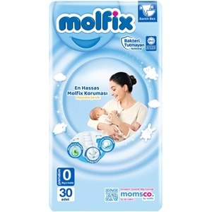 Molfix Bebek Bezi Ekonomik 0 Beden 0-3 KG Prematüre 60 Adet