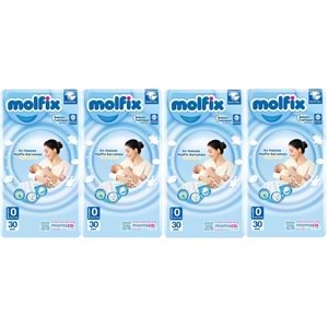 Molfix Bebek Bezi Ekonomik 0 Beden 0-3 KG Prematüre 120 Adet
