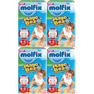 Molfix SwimminG Pants Mayo Bez Beden :4-5 9-15 KG 44 Adet