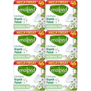 Molped Pure&Soft Hijyenik Ped Normal 276 (6PK*46) Adet Mega Pk