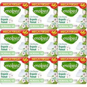 Molped Pure&Soft Hijyenik Ped Normal 414 (9PK*46) Adet Mega Pk