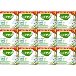 Molped Pure&Soft Hijyenik Ped Normal 552 (12PK*46) Adet Mega Pk