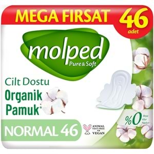 Molped Pure&Soft Hijyenik Ped Normal 552 (12PK*46) Adet Mega Pk