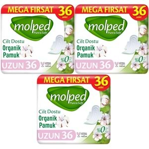 Molped Pure&Soft Hijyenik Ped Uzun 108 (3PK*36) Adet Mega Pk