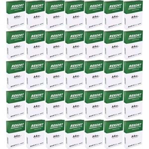 Mopak Rekort A4 80GR/M2 Fotokopi Kağıdı 17500 Adet (35PK*500)
