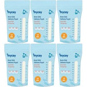 Mycey Anne Sütü / Süt Saklama Poşeti 25 Li Pk Tekli (6 Lı Set)