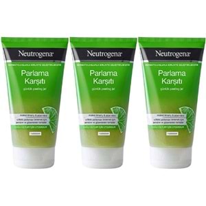Neutrogena Parlama Karşıtı Yağsız Peeling Jel 150ML (3 Lü Set)