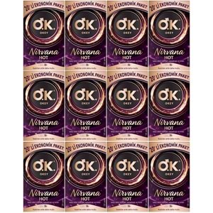 Okey Prezervatif 240 Adet Nirvana Ekonomik Pk (12PK*20)