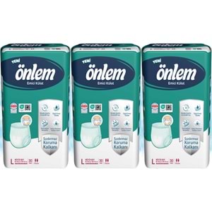 Önlem Emici Külot Yetişkin Bezi L - Large - Büyük 90 Adet (3PK*20)