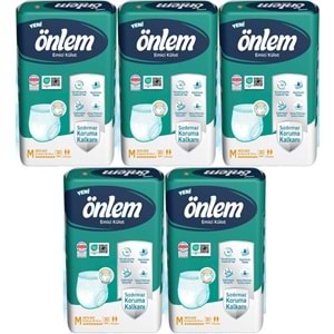Önlem Emici Külot Yetişkin Bezi M - Medium - Orta 150 Adet (5PK*30)
