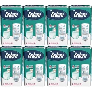 Önlem Emici Külot Yetişkin Bezi L - Large - Büyük 240 Adet (8PK*30)