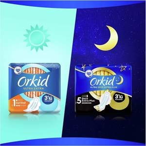 Orkid Hijyenik Ped Ultra Extra Normal 48 Adet Standart Pk (6PK*8)