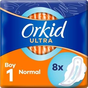 Orkid Hijyenik Ped Ultra Extra Normal 72 Adet Standart Pk (9PK*8)