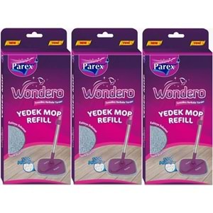 Parex Wondero Yedek Paspas Mop Refill (3 Lü Set)