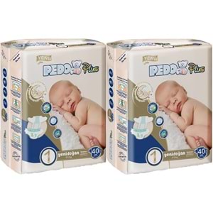 Pedo Plus Bebek Bezi 1 Beden 2-5 KG Yeni Doğan 80 Adet Jumbo Ekonomik Pk