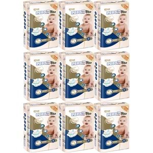 Pedo Plus Bebek Bezi 5 Beden 11-25 KG Junior 180 Adet Jumbo Ekstra Pk
