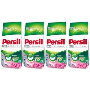 Persil Matik Toz Çamaşır Deterjanı 40KG Gülün Büyüsü (4PK*10KG) (264 Yıkama)