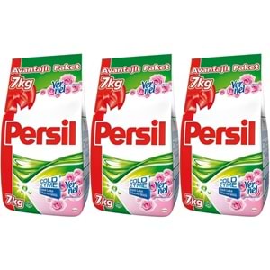 Persil Matik Toz Çamaşır Deterjanı 21 KG Gülün Büyüsü (138 Yıkama) (3PK*7KG)