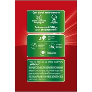 Pril Bulaşık Makinesi Deterjanı Kapsül Tablet Excellence Premium 5 i 1 Arada 120 Adet (2PK*60)