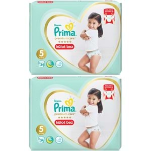 Prima Premium Care Külot Bebek Bezi 5 Beden 12-17 KG 68 Adet Süper Ekonomik Pk